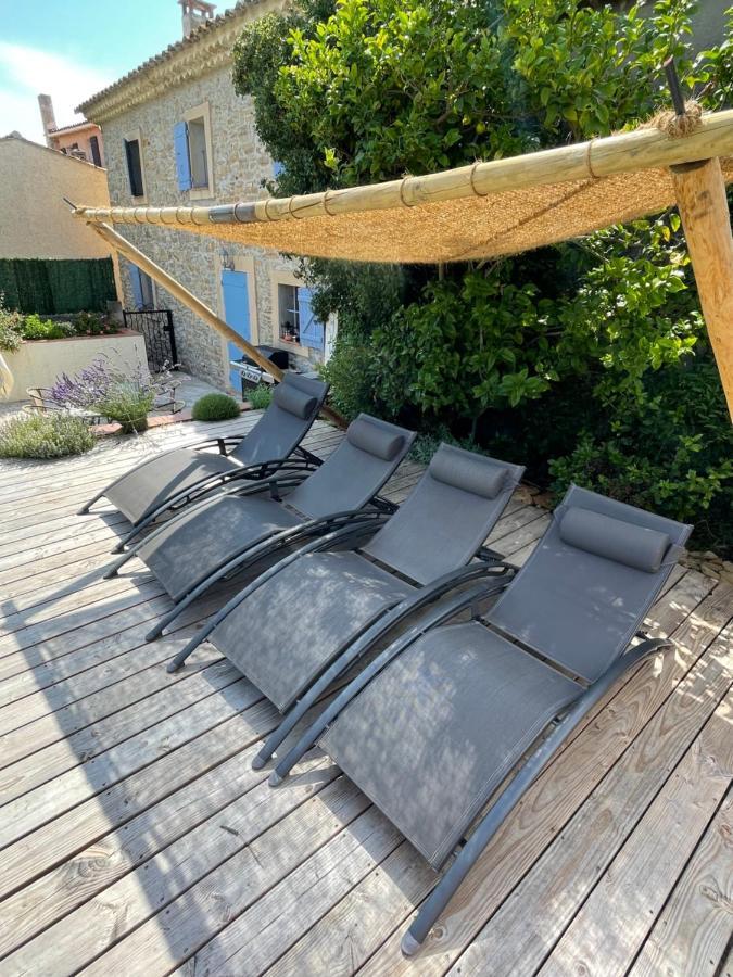فيلا Mas Provencale Jardin Piscine سا سيرْ سور مير المظهر الخارجي الصورة